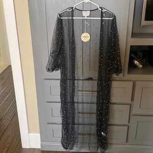Hayden m/l duster beaded
